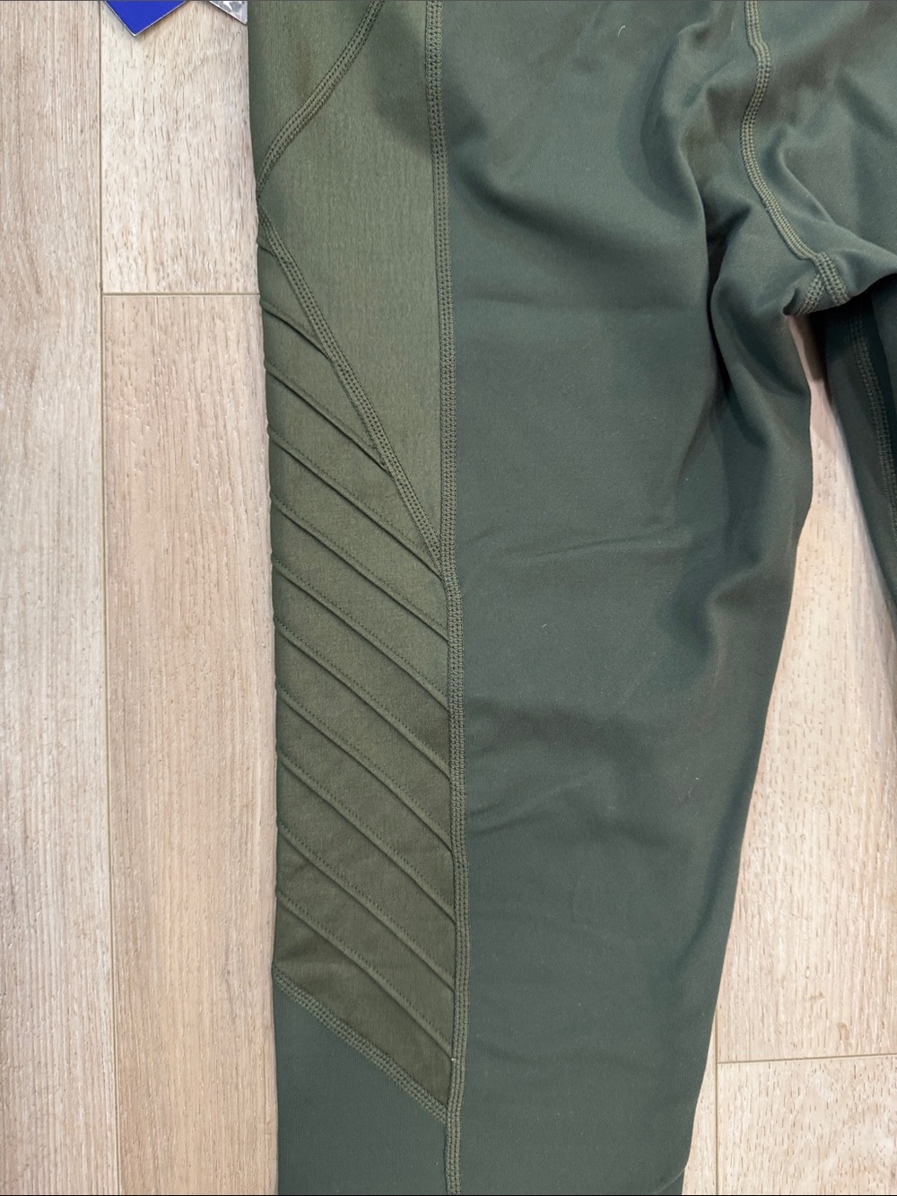 NWT JoyLab Olive Green & Charcoal Two-Pair Legging Set - Picture 12 of 13